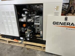 generac generator opened up