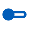 Electrical Switch Blue Icon