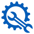 Heater Repair Blue Icon